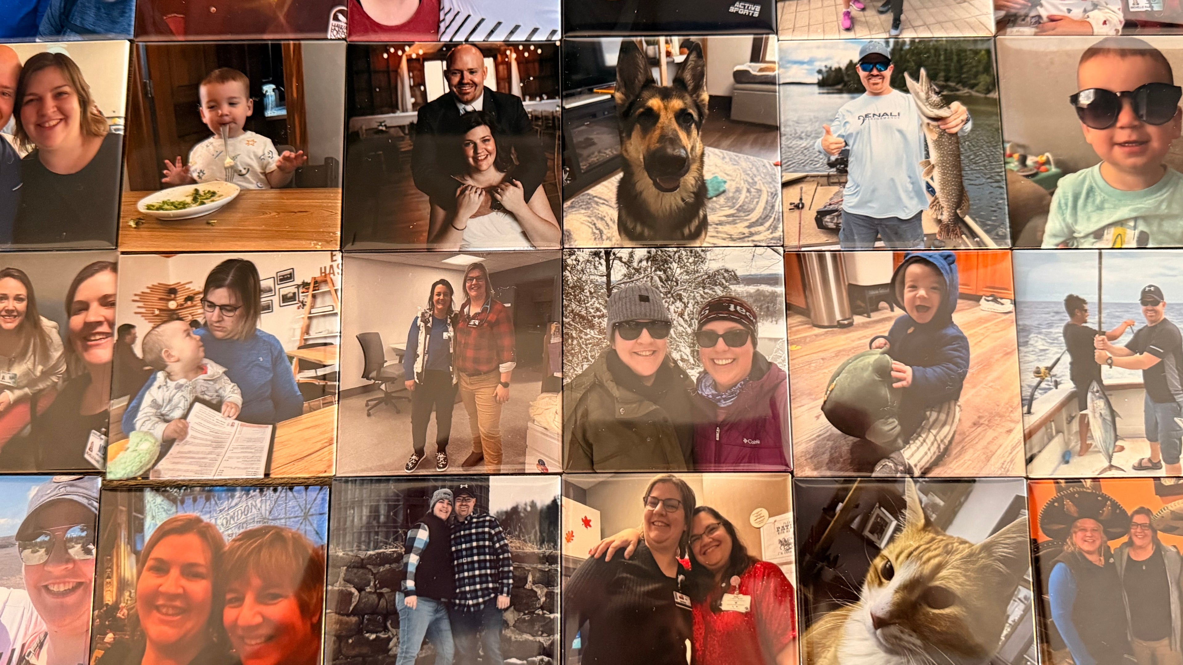Custom photo magnets